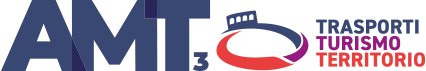 Logo AMT3 - Trasporti, Turismo e Territorio